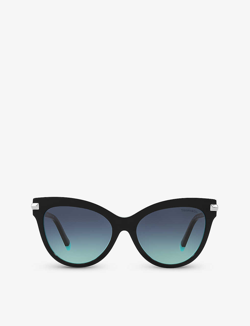 Tiffany & Co Tf4182 Cat Eye-frame Acetate Sunglasses In Black