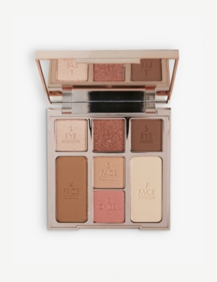 Charlotte Tilbury Instant Look All Over Face Palette - Look Of Love Collection Pretty Blushed In Glowing Beauty