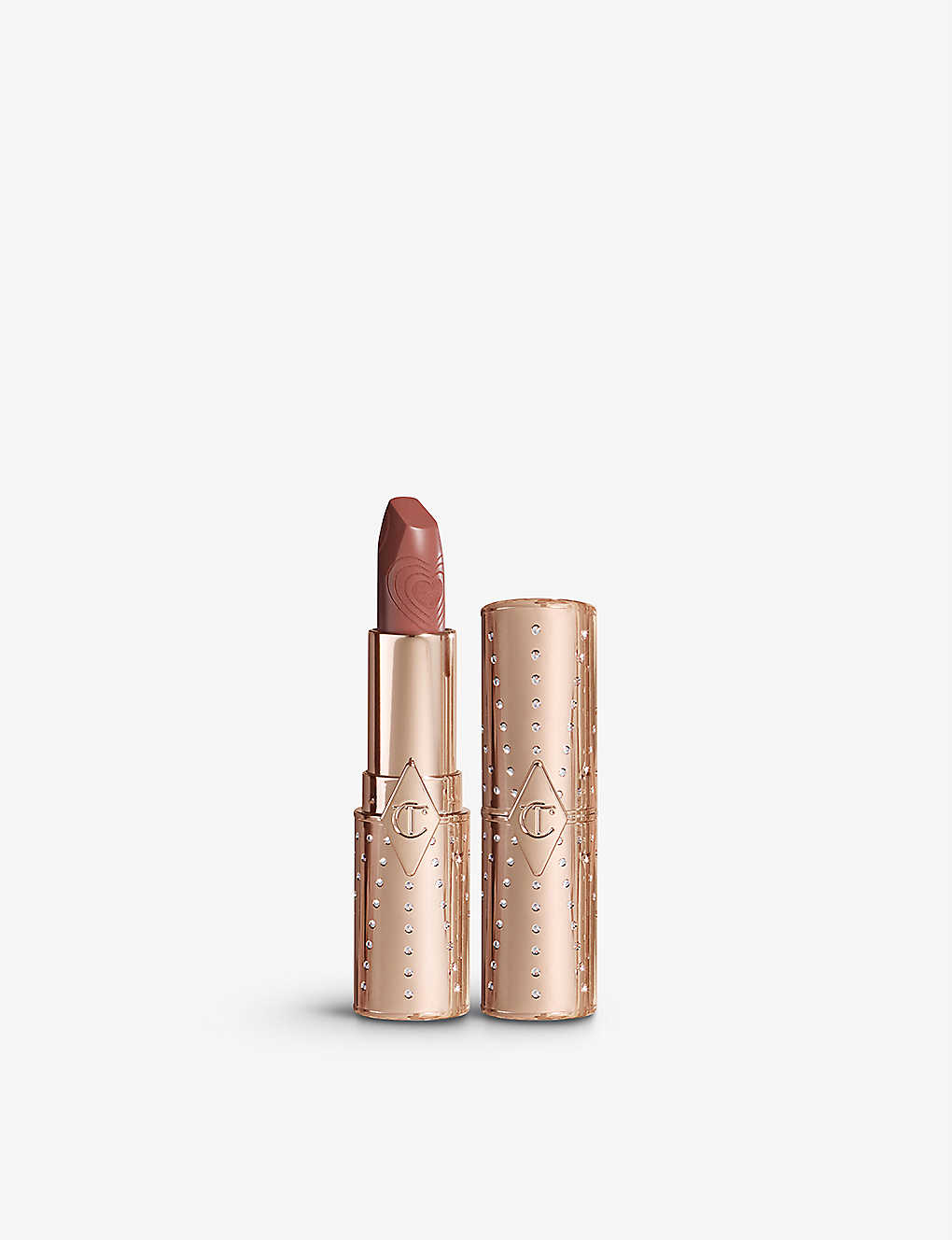 Charlotte Tilbury The Look Of Love K.i.s.s.i.n.g Refillable Lipstick 3.5g In Nude Romance