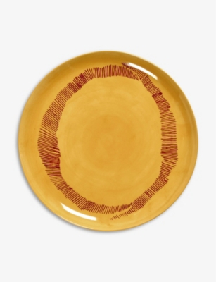 Serax Yotam Ottolenghi Feast Yellow Swirl Plate 26cm