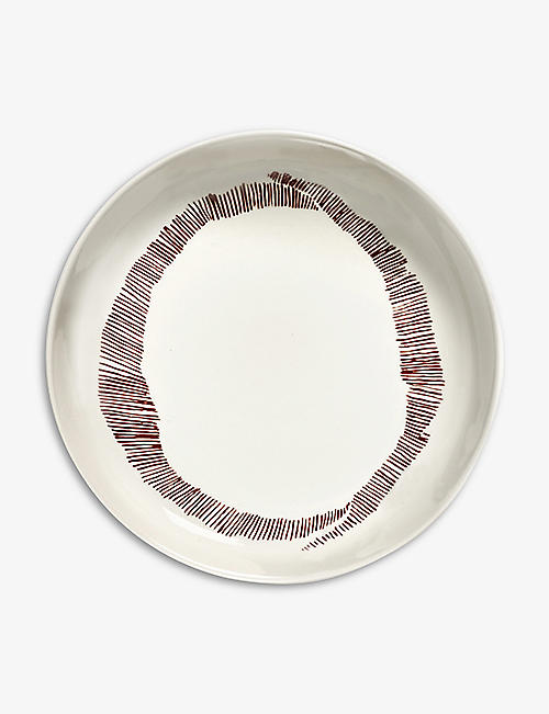SERAX: Yotam Ottolenghi FEAST striped stoneware bowl 22cm