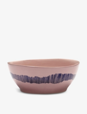 Serax Yotam Ottolenghi Feast Striped Stoneware Bowl 18cm