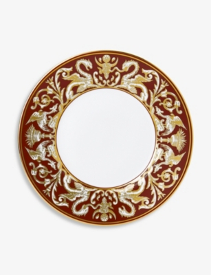 WEDGWOOD: Renaissance Red china plate 23cm