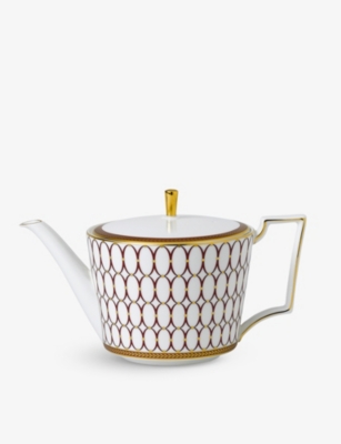 Shop Wedgwood Renaissance Red China Teapot 1l