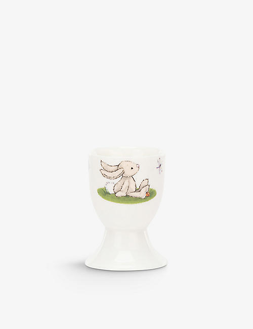 JELLYCAT: Bashful Bunny painted bone china eggcup 7cm