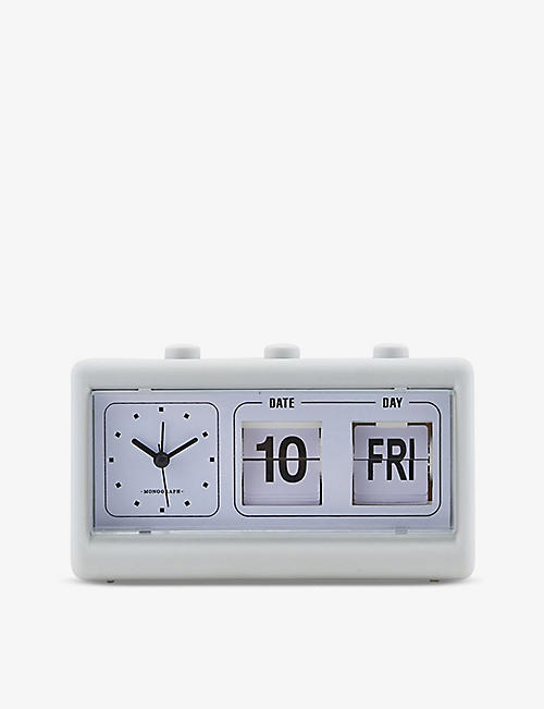 MONOGRAPH: Clock with alarm and calendar 19cm x 11cm