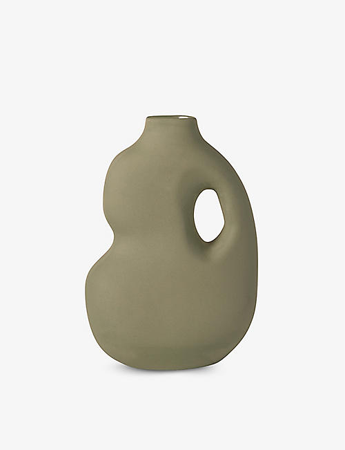 SCHNEID STUDIO: Aura No 2 stoneware ceramic vase 23cm