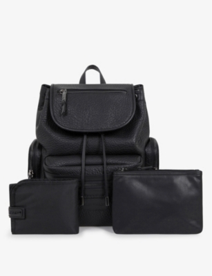 TIBA + MARL: Kaspar vegan-leather baby changing backpack