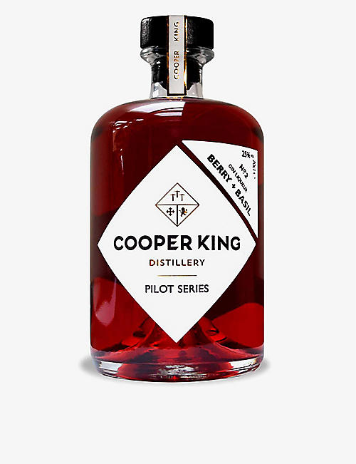 GIN: Cooper King Distillery Pilot Series berry and basil gin liqueur 700ml