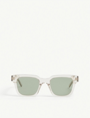THE KOOPLES - AMLU23000KGRY01 rectangle-frame acetate  display picture 2