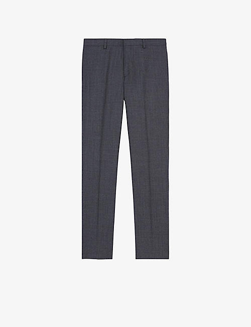 THE KOOPLES: Slim-fit wool suit trousers
