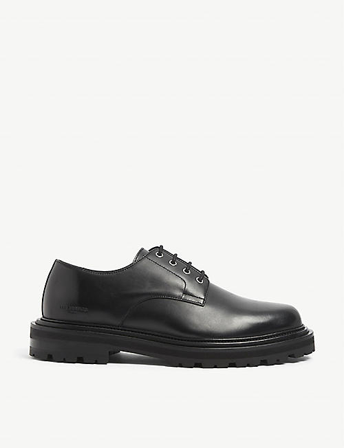 THE KOOPLES: Leather derby shoes