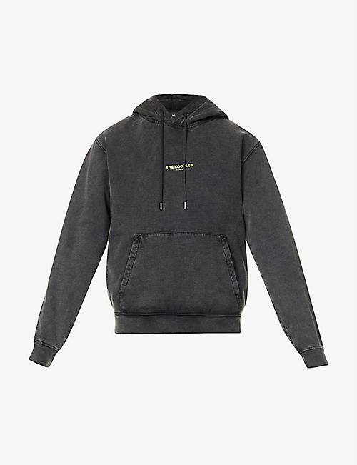 THE KOOPLES: Faded cotton-jersey hoody