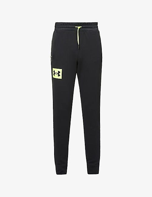 UNDER ARMOUR: Summit tapered stretch-knit jogging bottoms