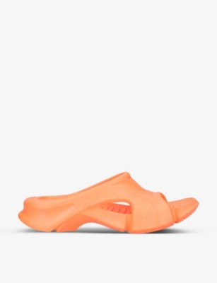 Balenciaga hot sale orange sandals