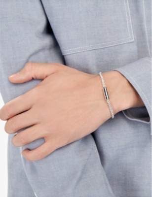 LE GRAMME: 11g polished sterling-silver chain cable bracelet