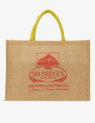 Selfridges store tote bag