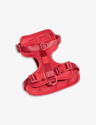 Wild One Red Cushioned Woven Harness M