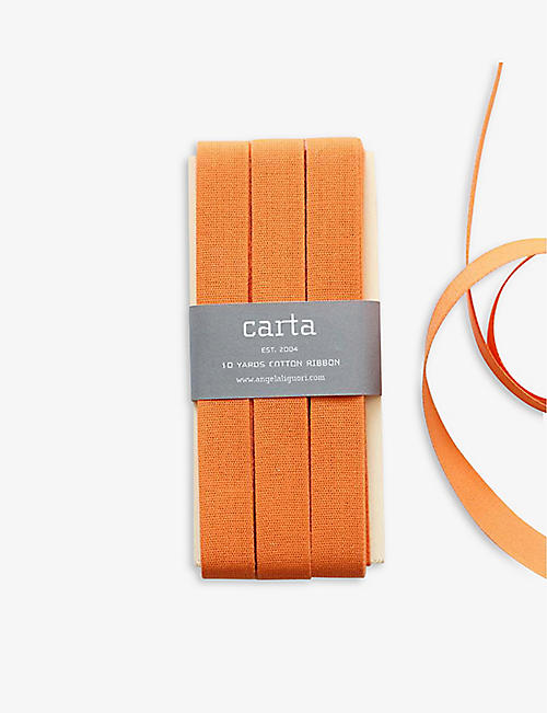 STUDIO CARTA: Tight-weave cotton ribbon 10m