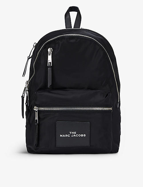 MARC JACOBS：The Backpack 品牌标识软壳面料双肩包