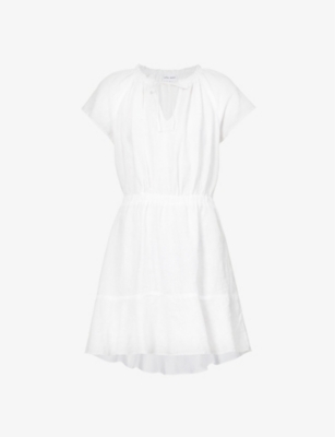 Short sleeve frilled...