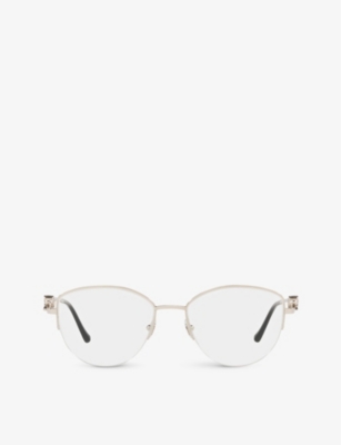 CARTIER CT0280O Cat Eye metal sunglasses Selfridges