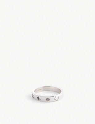 Off-White c/o Virgil Abloh Arrows Signet Ring in Metallic for Men