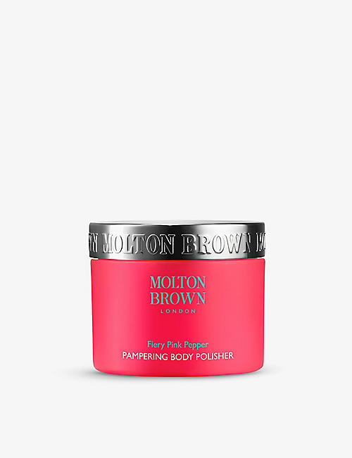 MOLTON BROWN: Fiery Pink Pepper body polish 250ml