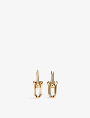 TIFFANY & CO: Tiffany HardWear 18ct yellow-gold earrings