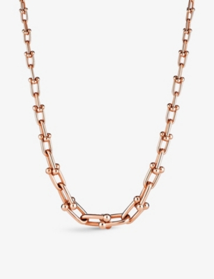 Tiffany & Co Womens Rose Gold Tiffany Hardwear 18ct Rose-gold Necklace
