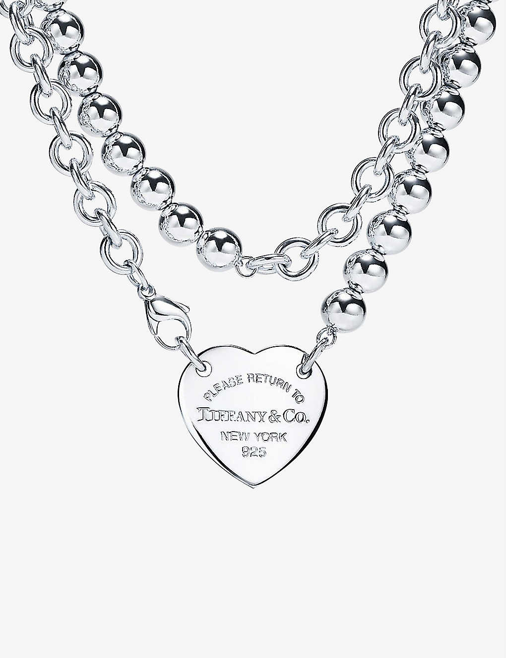 Tiffany & Co Womens Silver Return To Tiffany Heart Tag Extra-large ...