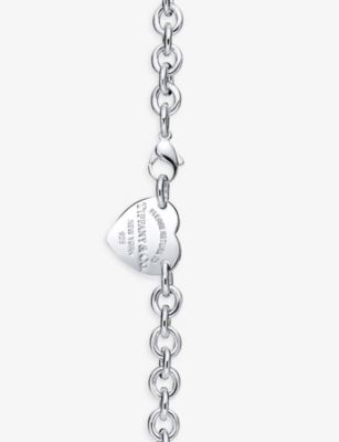 TIFFANY & CO: Return to Tiffany charm sterling-silver choker necklace