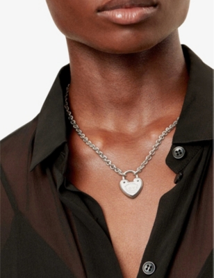 TIFFANY & CO: Return to Tiffany™ Love Lock sterling-silver pendant necklace