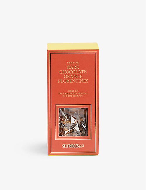 SELFRIDGES SELECTION: Festive Chocolate Orange Florentines 205g