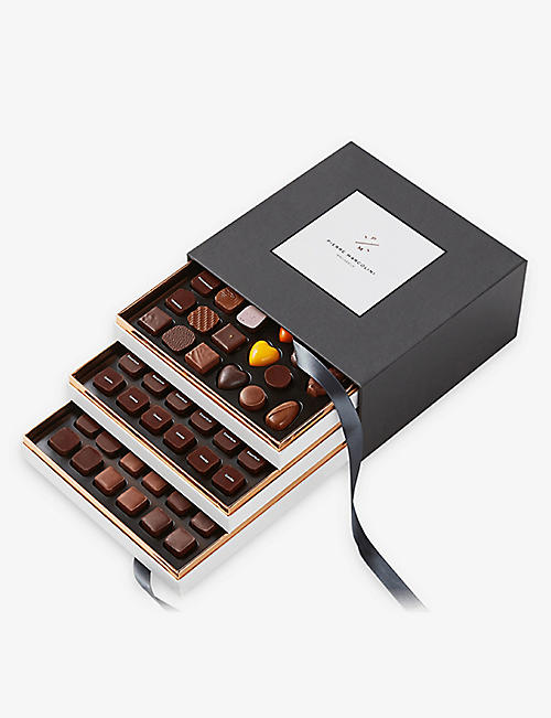PIERRE MARCOLINI: Signature three-drawer chocolate gift box 662g