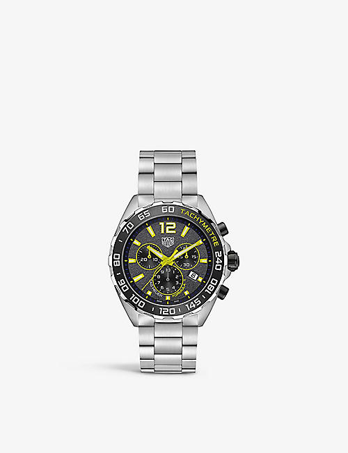 TAG HEUER: CAZ101AG.BA0842 Formula 1 stainless-steel quartz watch