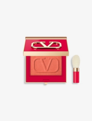 Valentino Beauty Eye2cheek Dual Use Blush And Eyeshadow 3.6g In 07 Orange Delight