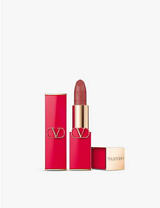 VALENTINO BEAUTY: Rosso Valentino Matte refillable lipstick 3.4g