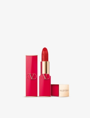 VALENTINO BEAUTY: Rosso Valentino Matte refillable lipstick 3.4g