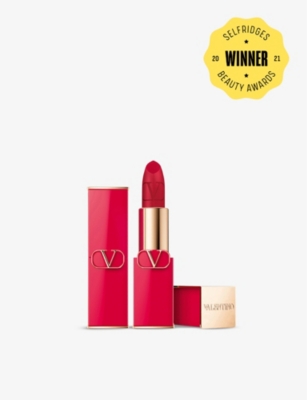 Valentino Beauty Rosso Valentino Matte Refillable Lipstick 3.4g In 215a Red My Mind