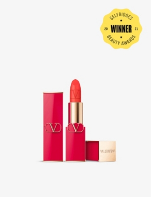 Valentino Beauty Rosso Valentino Matte Refillable Lipstick 3.4g In 403a Fierce Orange