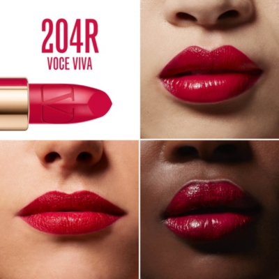 VALENTINO BEAUTY: Rosso Valentino Satin lipstick refill 3.4g
