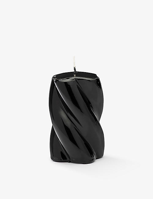 ANNA + NINA: Blunt twisted candle 10cm