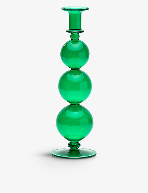 ANNA + NINA: Country glass candle holder 30cm