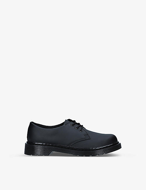 DR MARTENS: 1461 Mono three-eyelet leather shoes