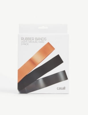 CASALL Rubber resistance bands pack of three Selfridges