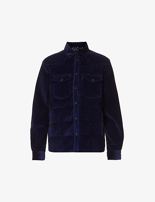 MONCLER GRENOBLE: Gelt quilted stretch-cotton down jacket