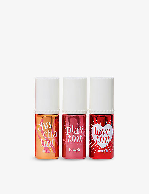 BENEFIT: Kiss & Play Lip Tints trio gift set