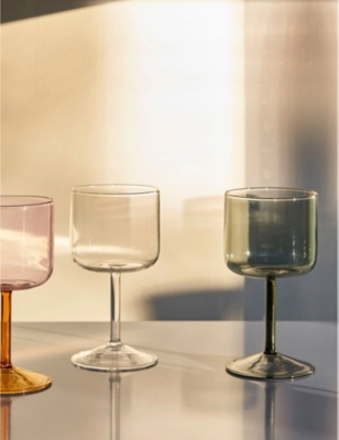 Hay Tint Wine Glass 15cm Set Of Two