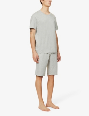 Polo Ralph Lauren Classic Cotton Jersey T-shirt In Andover Heather